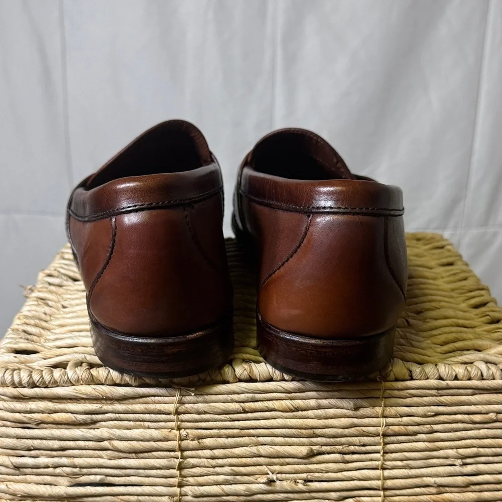 Allen Edmonds Darien Dark Brown Penny Loafers Men’s‎ 10D Made in USA - Picture 5 of 11